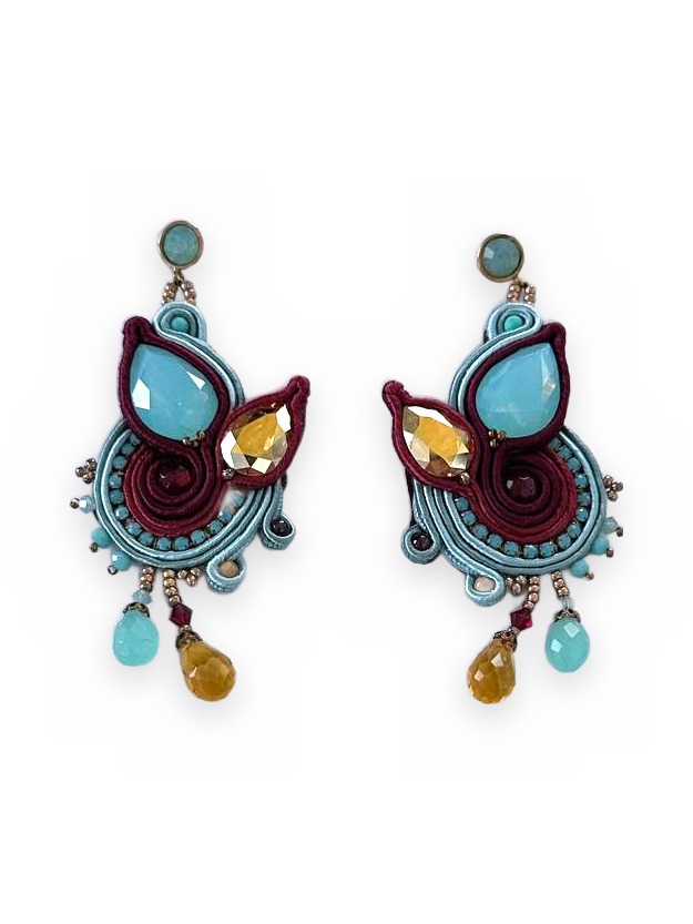 Cercei soutache Oasis