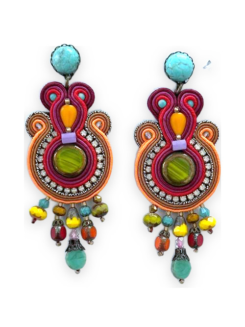 Cercei soutache Havana