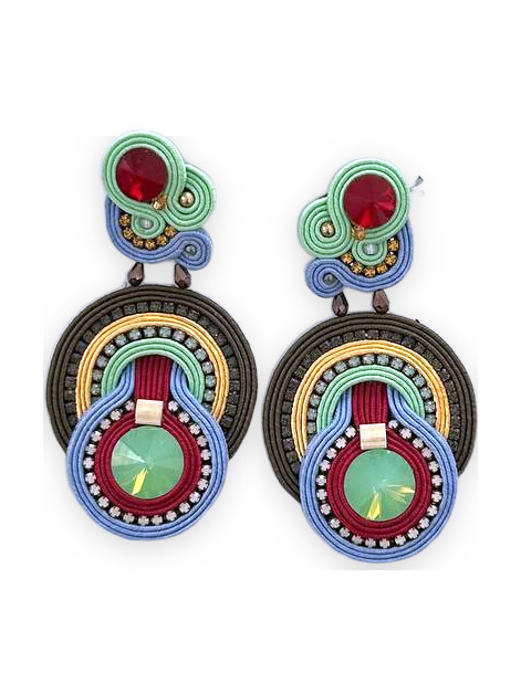 Cercei soutache Gaudí