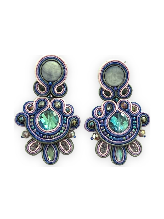 Cercei soutache Monet