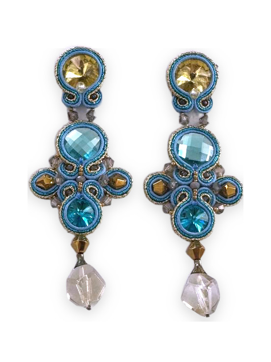 Cercei soutache Amalfi