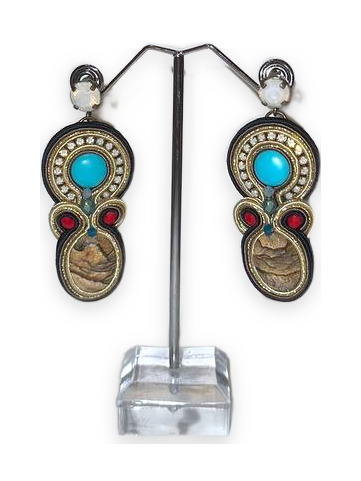 Cercei soutache Mojave